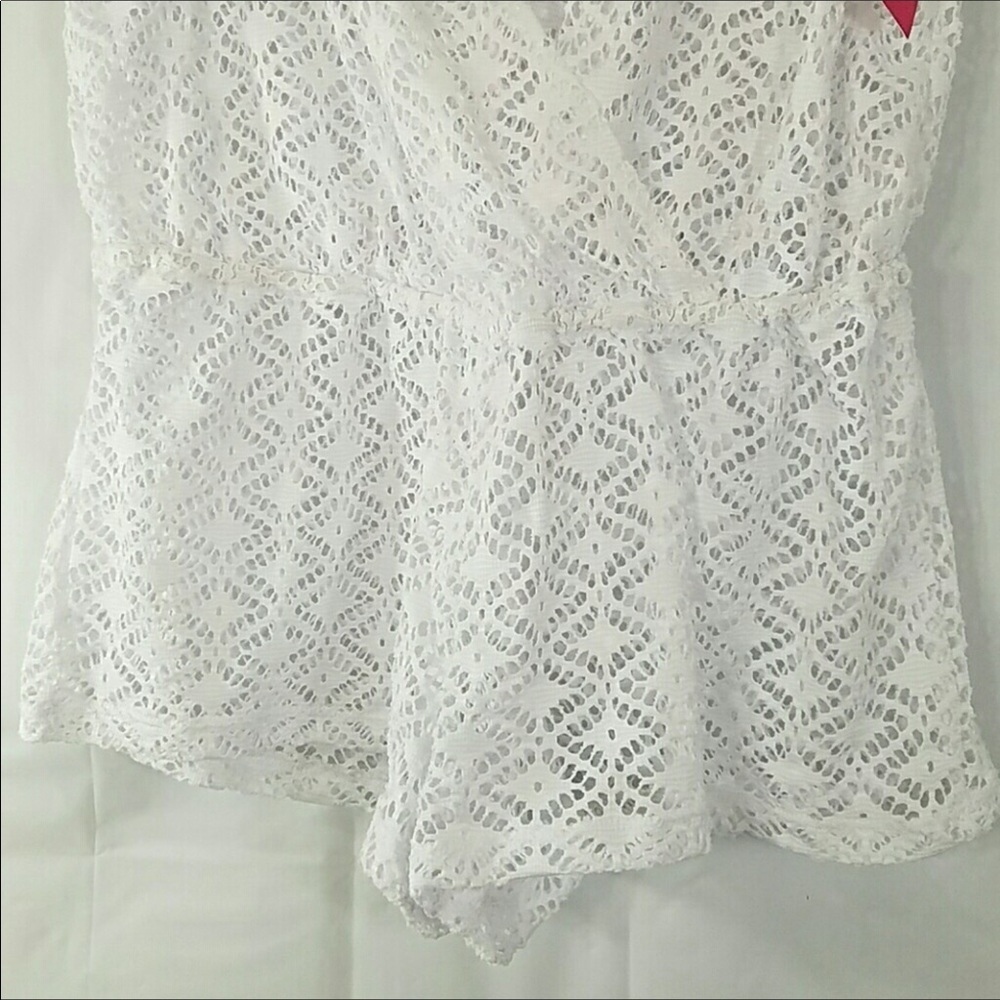XHILARATION Swim Cover Up/Romper NWT Size Large - Picture 5 of 6